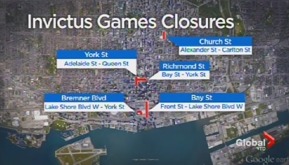 Toronto road closures this weekend: Nuit Blanche, Run for the Cure, Invictus Games closing ceremony - image