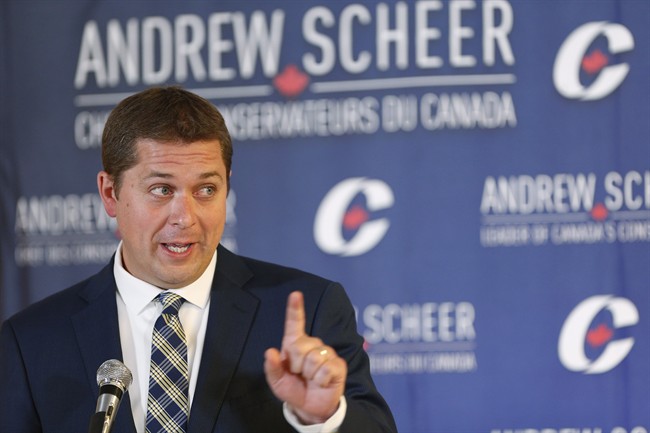 For the first time since early October, 2015, a pollster has found the Conservatives, and their leader Andrew Scheer, ahead of Justin Trudeau's Liberal Party. 
