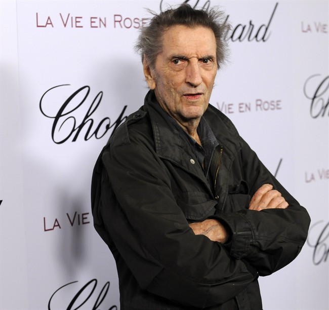 In this Feb. 4, 2008, file photo, actor Harry Dean Stanton arrives at a celebration for actress Marion Cotillard in West Hollywood, Calif.
