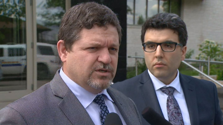 An administrative error is being blamed for the untimely appointment Lloyd Stang (left), the lead prosecutor in the La Loche school shooting case, to the bench.