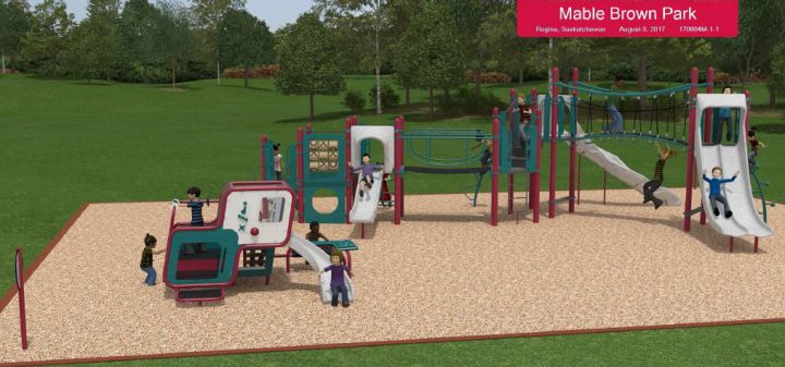 The Mable Brown Park rendering. 