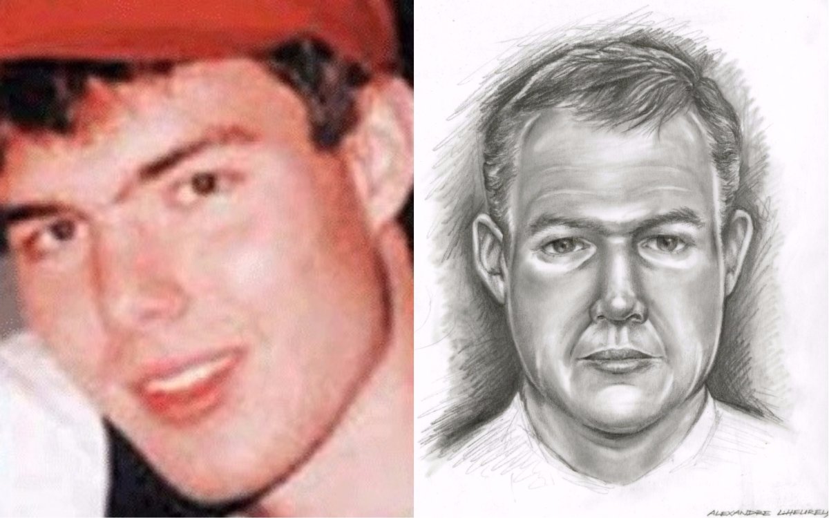 Allan "Kenley" Matheson was 20 years old when he went missing in 1992 at Acadia University. RCMP released an age progression sketch of Matheson 25 years after his disappearance.
