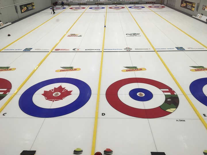 Morris ice maker hand paints unique creations into curling rings Winnipeg Globalnews.ca