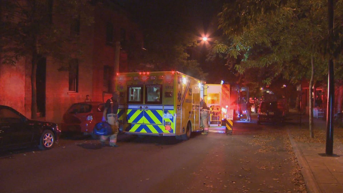 Montreal police are investigating the city's 17th homicide after a 26-year-old man was found bloodied inside an apartment building in Pointe-Saint-Charles, Monday, September 18, 2017.