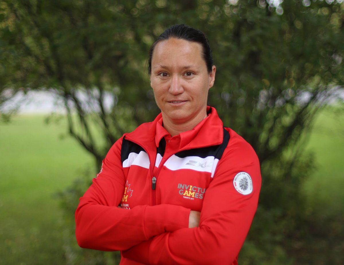 Team Canada co-captain Natacha Dupuis of Gatineau, Que., a member of Canada's Invictus Games team, is shown in Ottawa, Wednesday, September 20, 2017. 