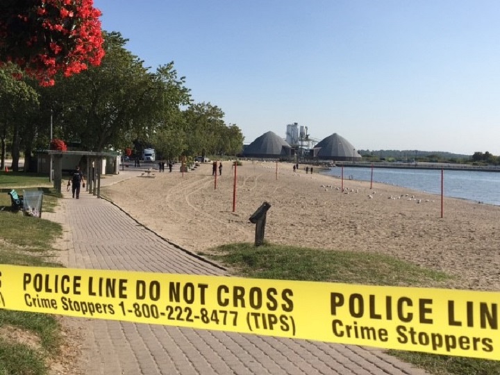 Durham police were canvassing Oshawa Harbour after a woman's torso was found in Lake Ontario on Monday.