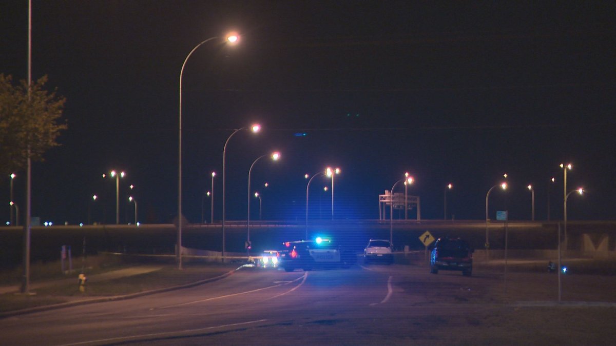 A collision between a car and a motorcycle on Parsons Road, south of Anthony Henday Drive, left the 29-year-old male motorcycle driver dead. September 10, 2017.