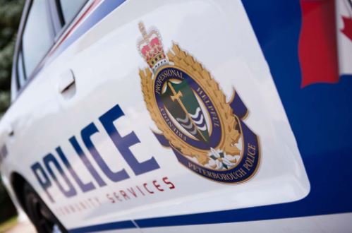 A Peterborough man is facing several driving charges after allegedly swerving his vehicle toward a marked police cruiser.