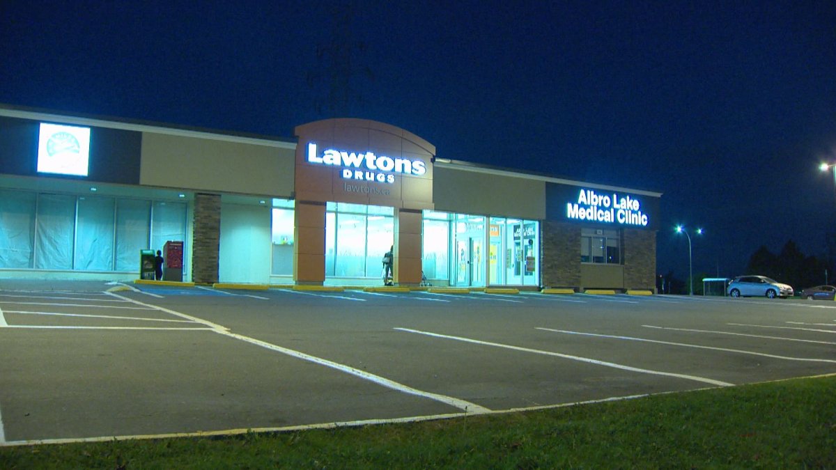 According to Halifax Regional Police, a robbery occurred at this Lawtons Drugs location at Victoria Road and Primrose Street in Dartmouth on Sept. 15, 2017.