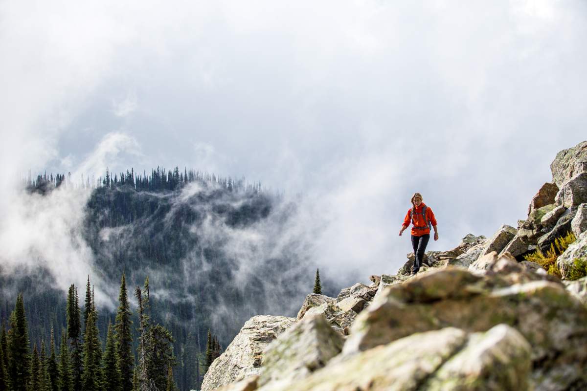 Hiking through Mt Revelstoke National Park, B.C.