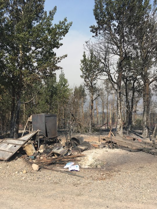 Wildfire destroys ranch on east boundary of Waterton Lakes National ...