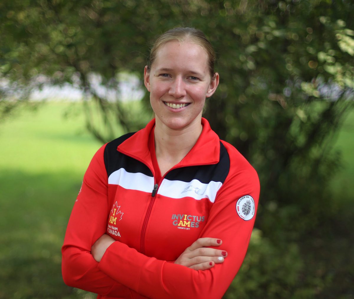 Kelly Scanlan, of Milton, Ont., is shown in Ottawa, Wednesday, September 20, 2017. When Scanlan first signed up for the Invictus Games after serving in Afghanistan, she didn't yet realize that it'd pull her out of years of physical and mental injuries. 