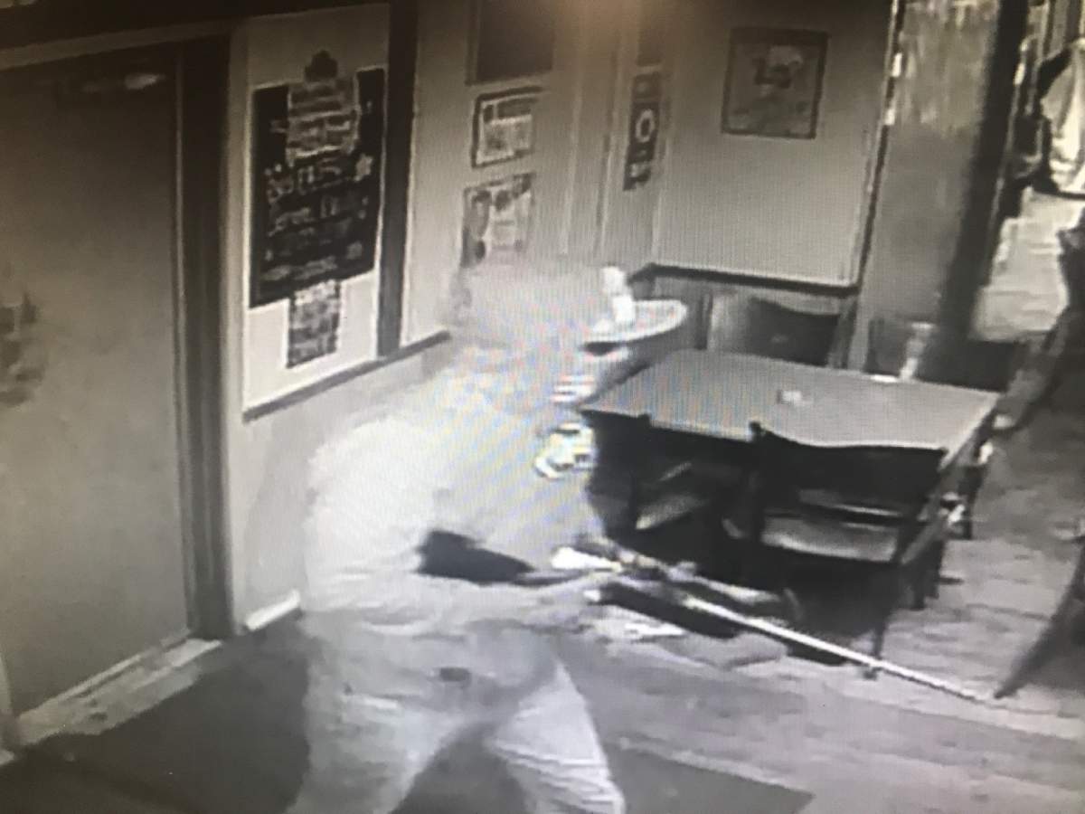 Bashaw RCMP are looking for a man after an armed robbery on Sept. 12, 2017.