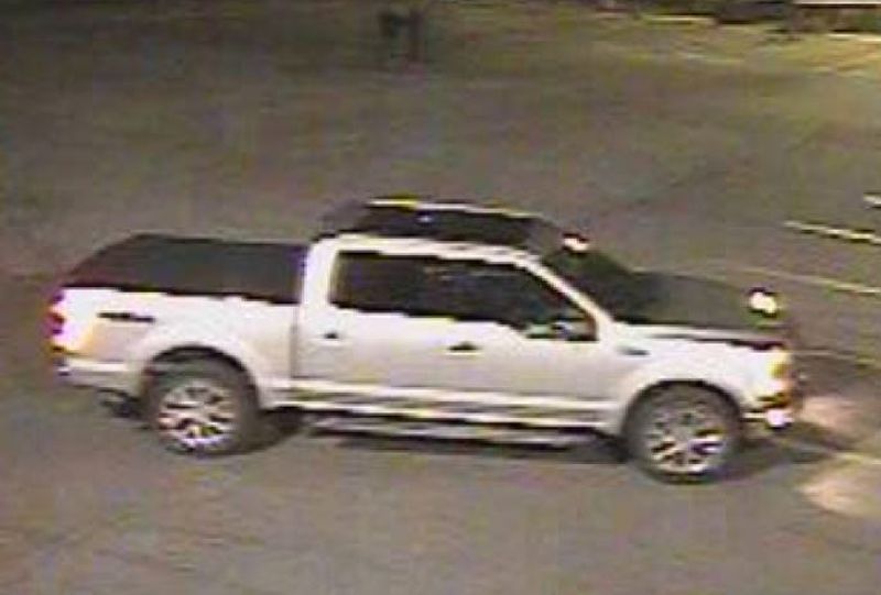 Security camera image of the suspect vehicle in the fatal North York mall shooting.