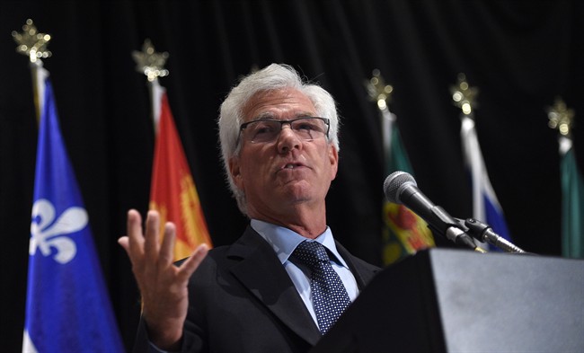 A photo of Minister of Natural Resources Jim Carr in Ottawa on Friday, Sept. 15, 2017.