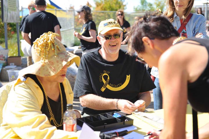 People who fundraise the fight against childhood cancer are considering better security at their future fundraisers following an attempted theft in Saskatoon.