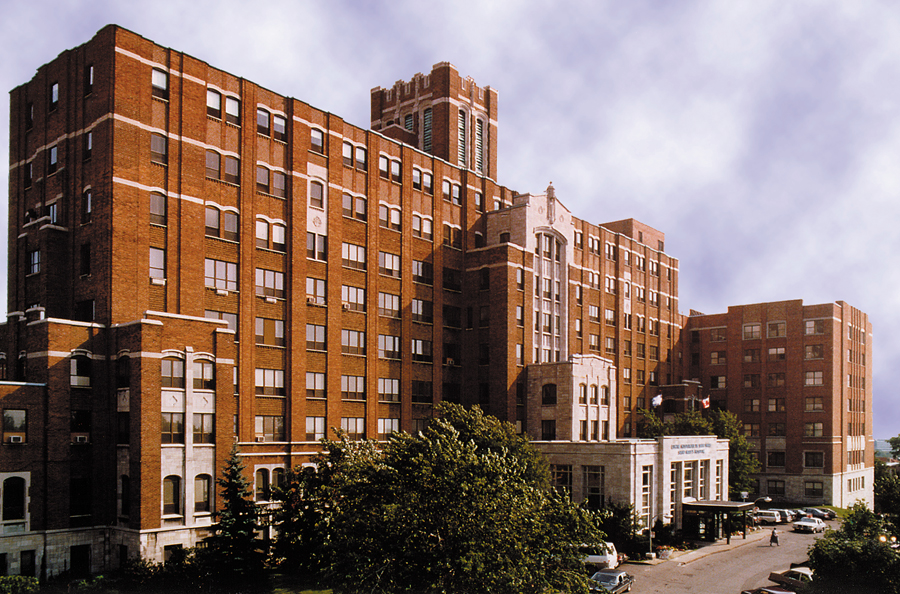 An archive photo of the St. Mary's Hospital Center in Montreal.