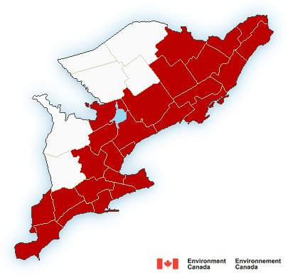 Heat warning issued for southern Ontario on first official day of fall - image
