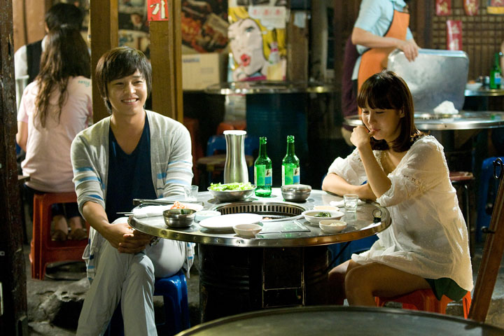 Filming the South Korean tvN Drama ‘Romancega Pil Yo Hae’. Such programs are reportedly popular in North Korea.