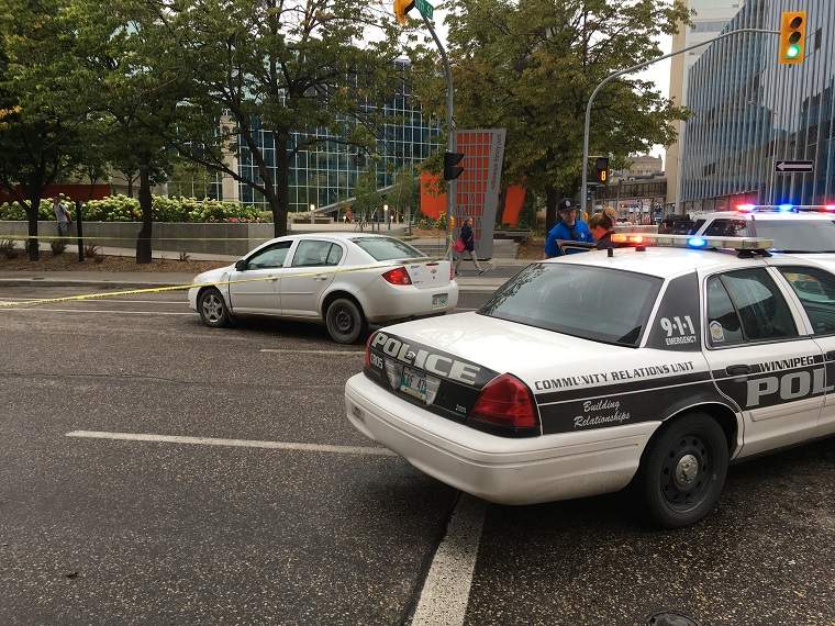 Crash in downtown Winnipeg sends 1 to hospital Friday afternoon ...