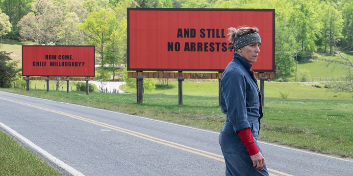 Three Billboards Outside Ebbing, Missouri took home the top prize at the 2017 Toronto International Film Festival.