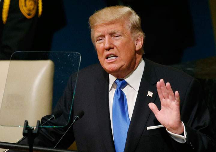 Donald Trump at the UN