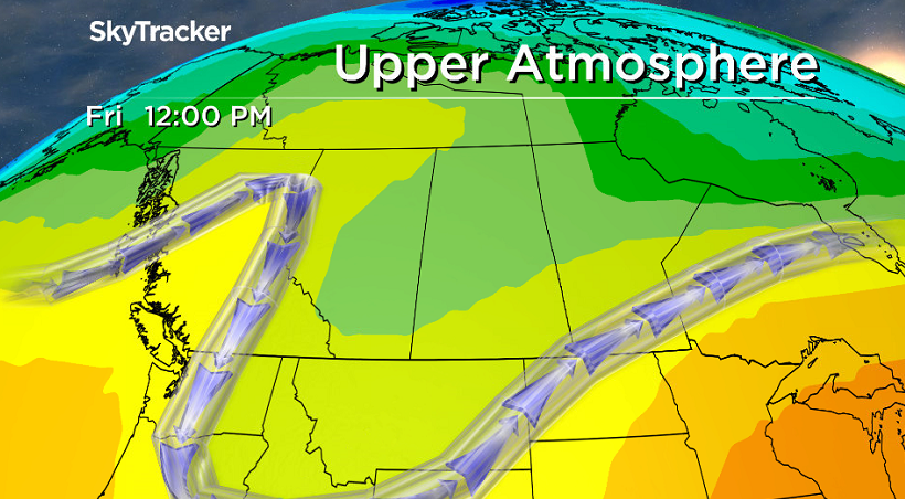 A deep upper trough will keep conditions cool and unsettled for the rest of the week.