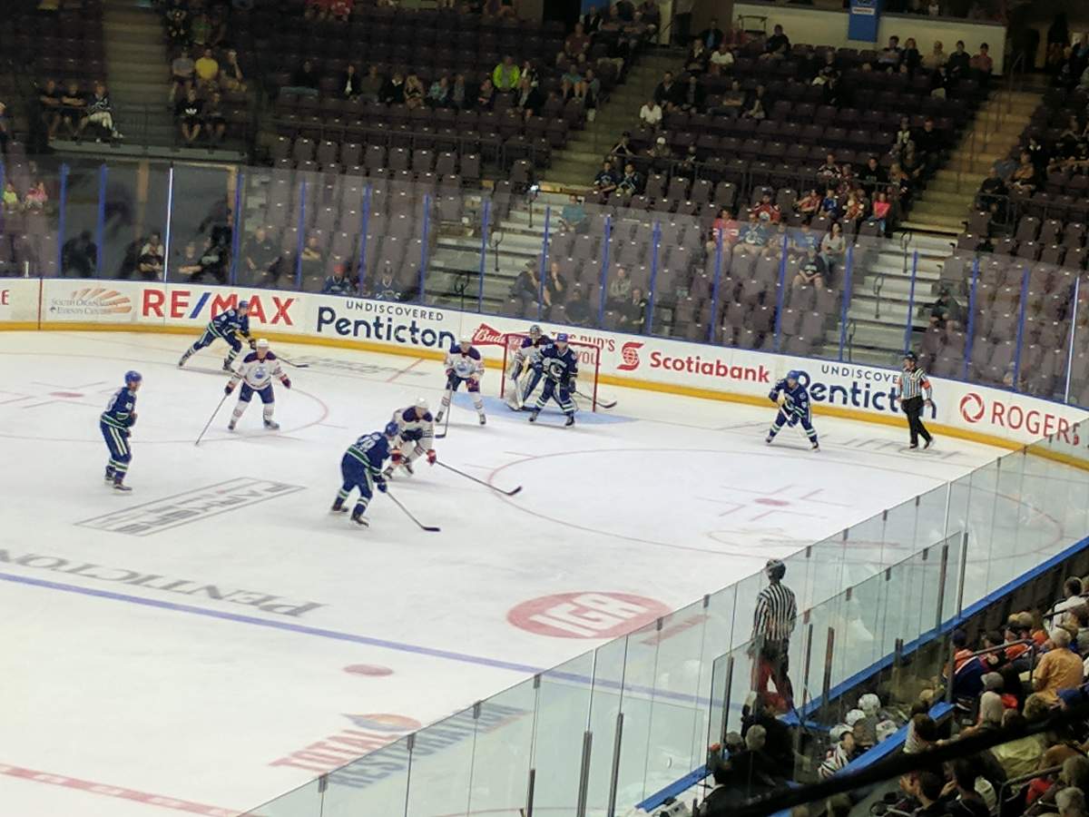 The Oilers beat Vancouver 5-4 in OT to go 3-0 in Penticton. 