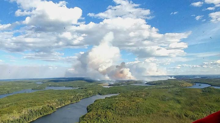 The wildfire threat continues in northern Saskatchewan, frustrating those who are going into their third week of being evacuated.