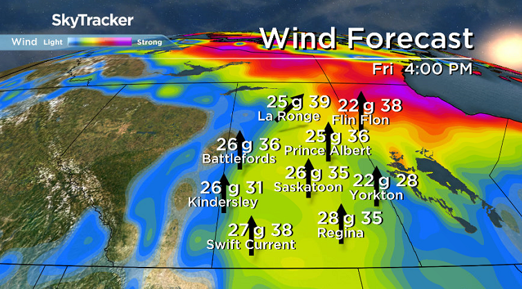 Southerly winds pick back up on Friday and help boost temperatures even higher further.
