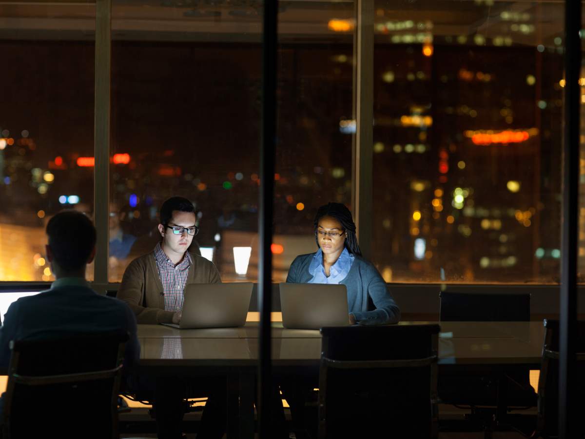 Workaholics can suffer from sleep issues, headaches and stomach upset — unless they're engaged and happy with their work. 