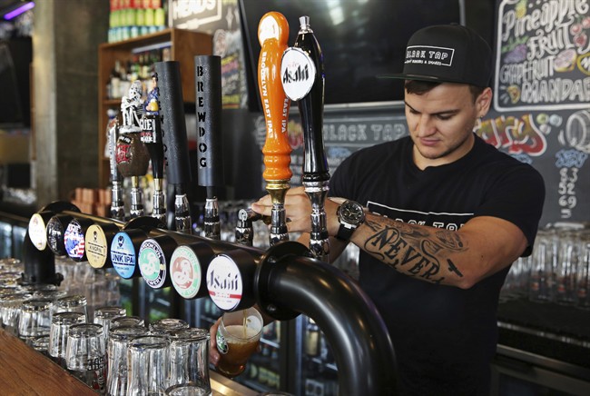 The B.C. government is planning to increase the minimum wage for servers.