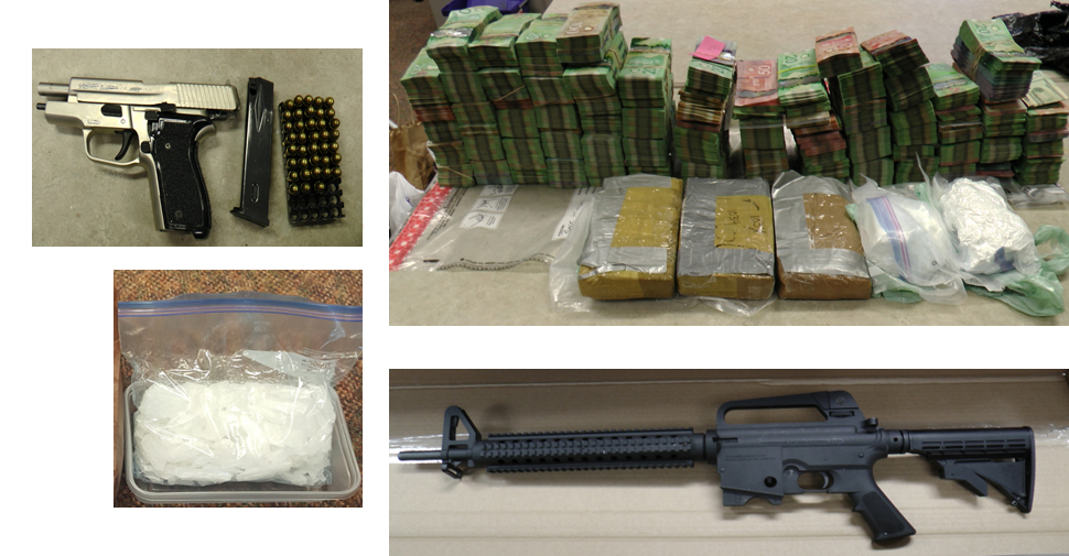 More than 80 charges were laid and $1.4 million in drugs was seized during an investigation, dubbed Project Yuma, involving multiple police services.