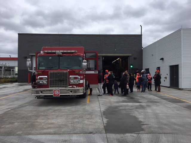The new Pilot Sound Fire Station in northeast Edmonton, Sat. Oct. 7, 2017.