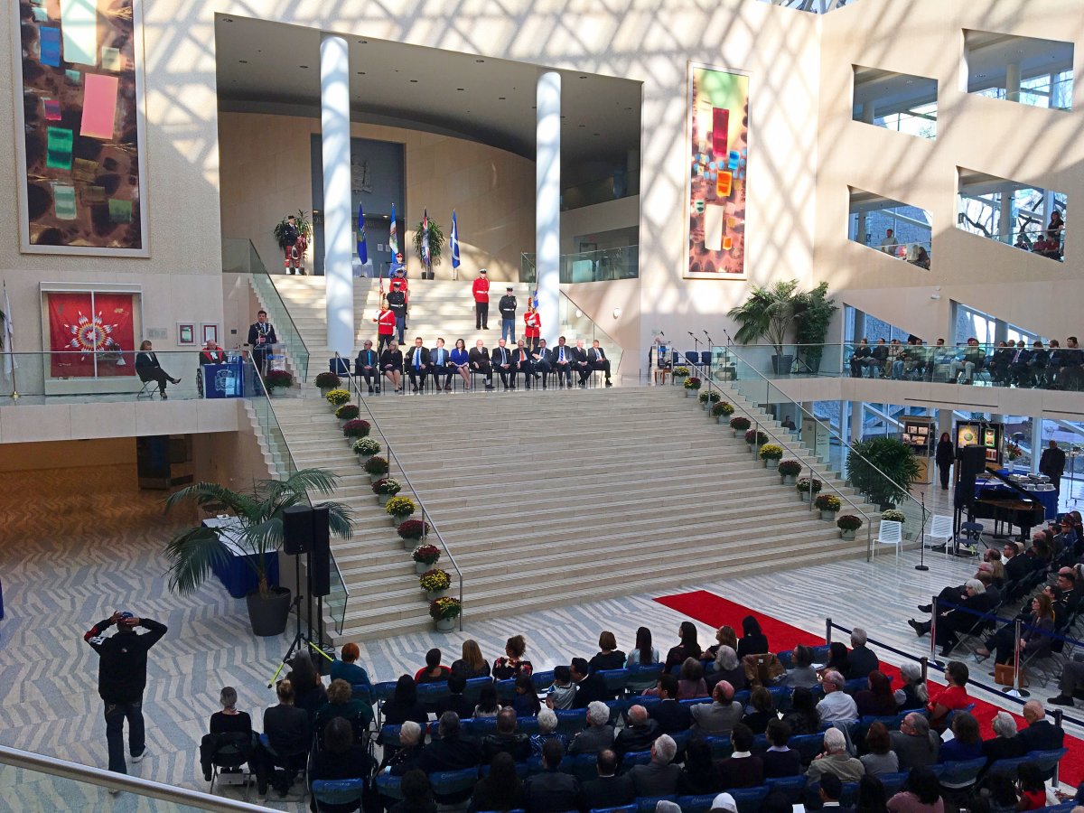 The new Edmonton City Council is sworn in on Tuesday, Oct. 24, 2017.