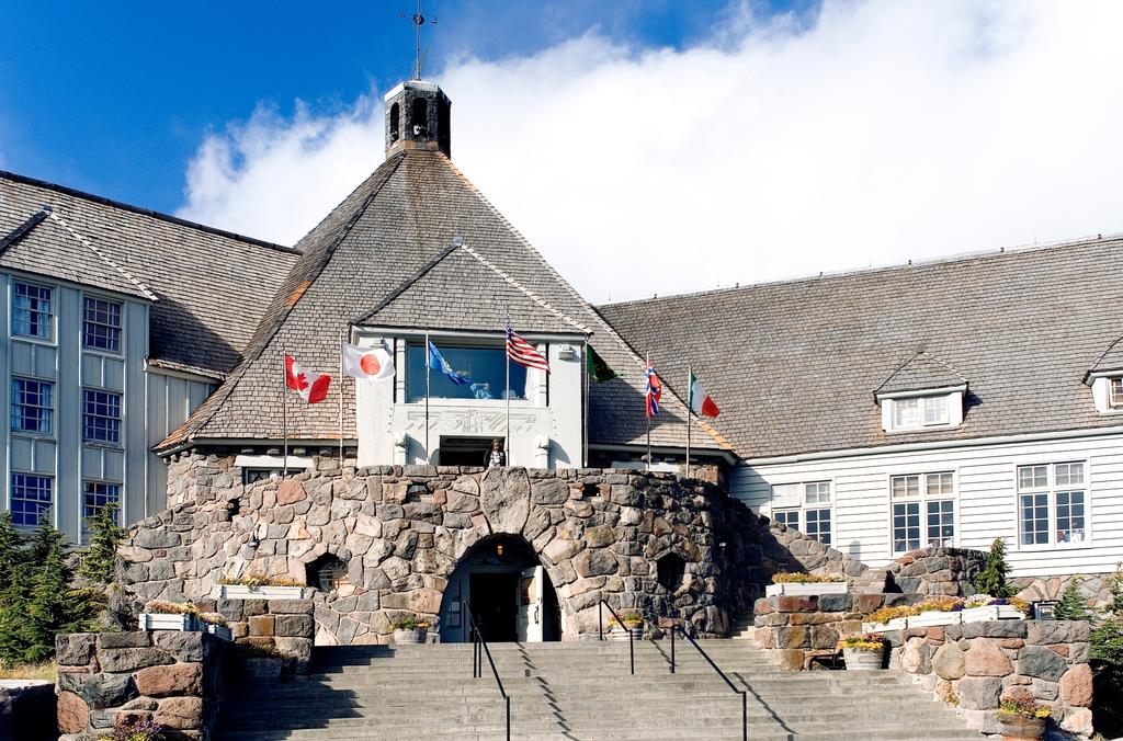Timberline Lodge in Oregon was used in the filming of The Shining.