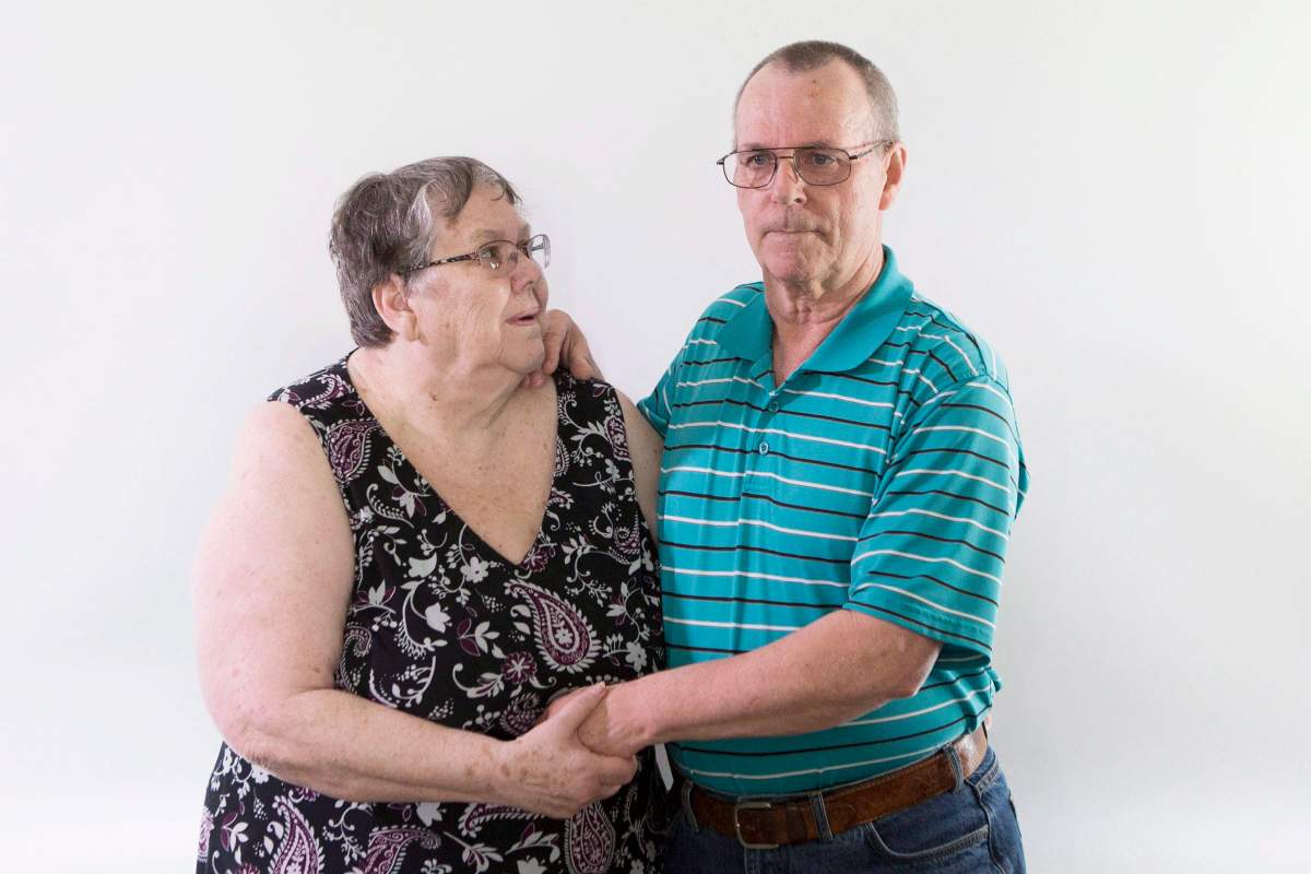 Richard Davies and Carol Davies are pictured in their Stouffville, Ont., home on Wednesday, May 18, 2016. Their son William (Russ) Davies is currently serving a life sentence in a Florida prison for a he denies committing in an incident 30 years ago. 