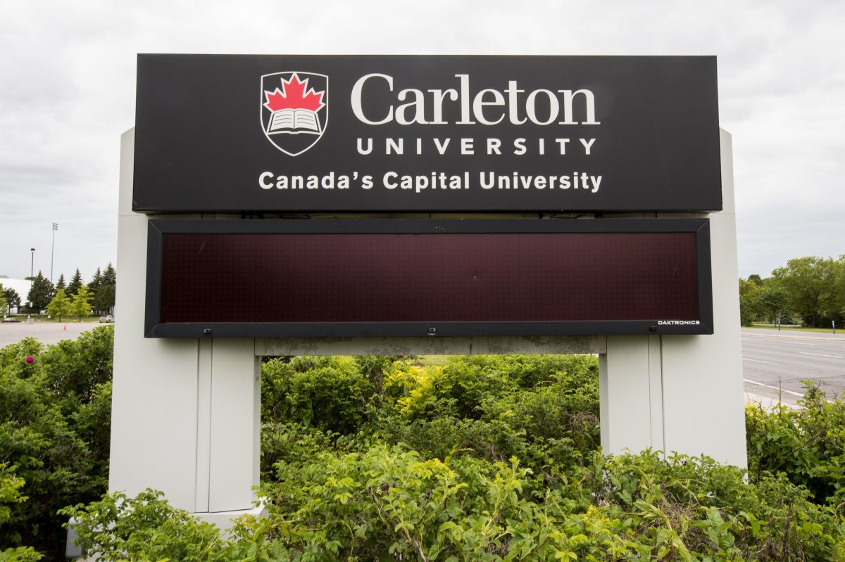Carleton University in Ottawa, Ont., on June 4, 2017. 