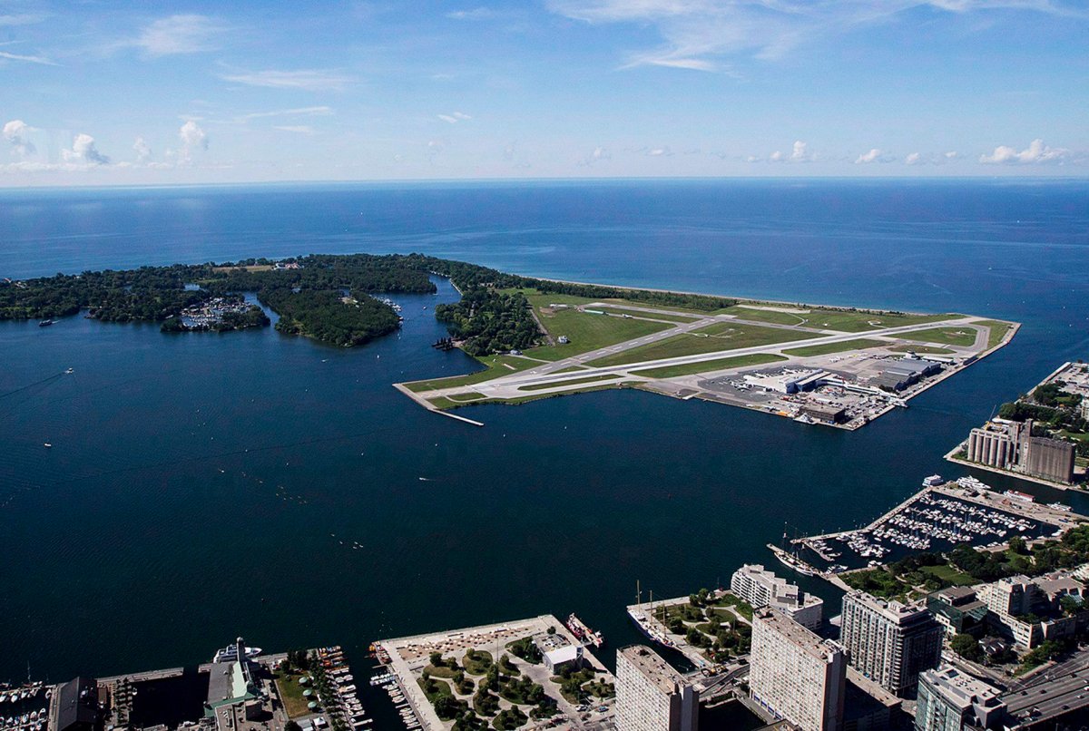 Billy Bishop Toronto City Airport is pictured on Friday, July 26, 2013. 