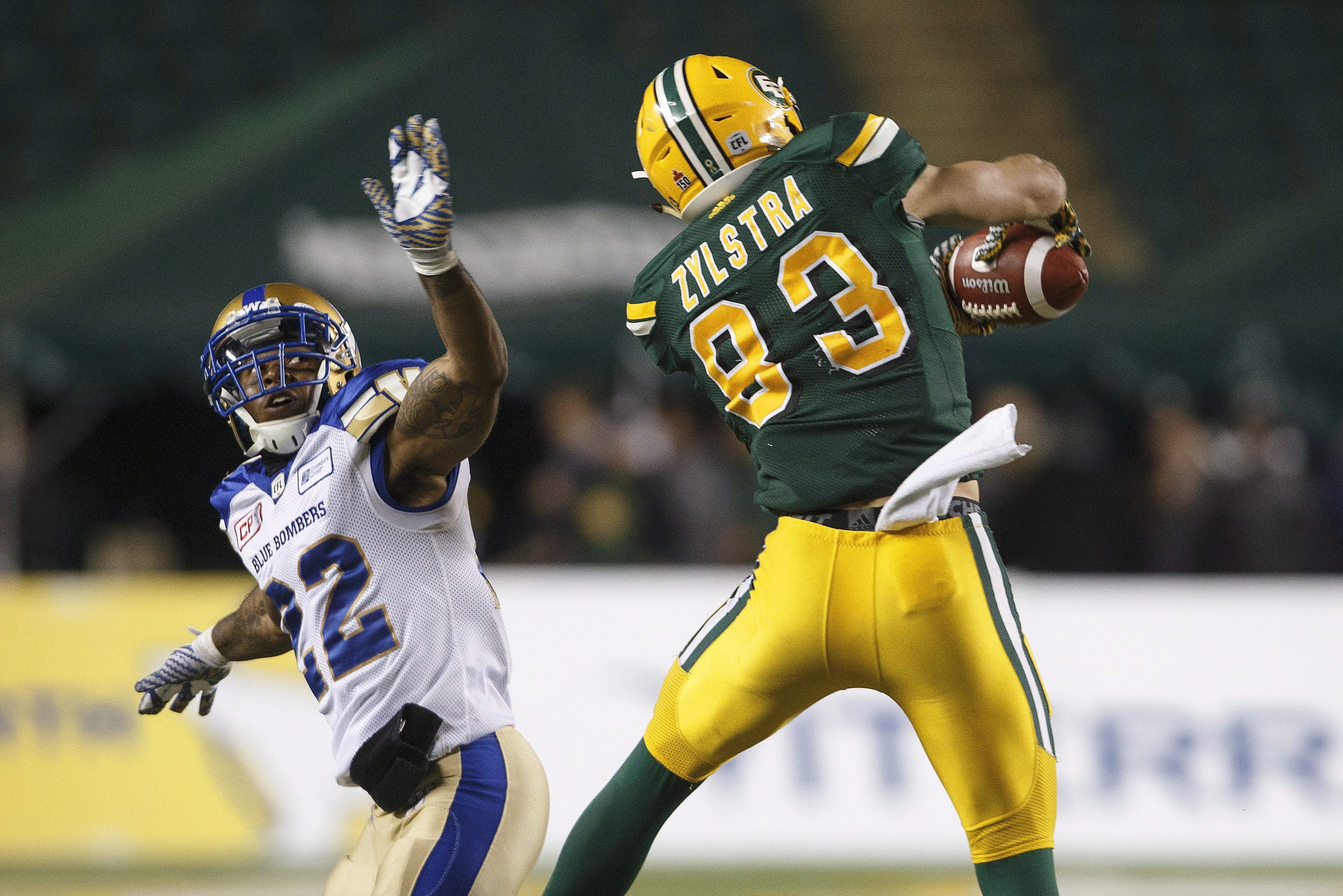 Edmonton Eskimos receiver Brandon Zylstra named Top Performer of the Week -  Edmonton