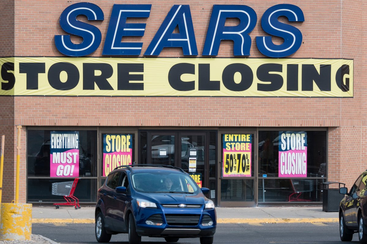 The liquidation of Sears Canada's remaining stores would affect 12,000 jobs, more than the entire economy added in the month of September.