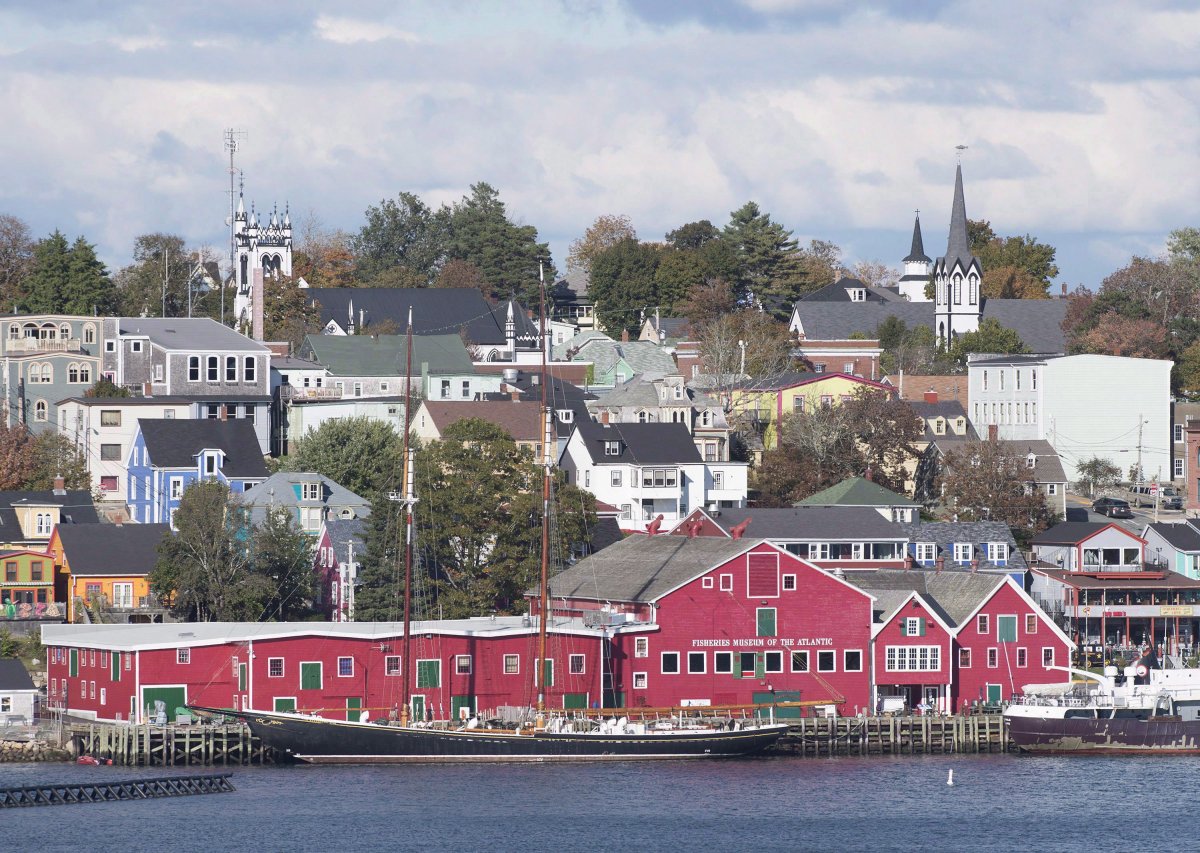 The waterfront in Lunenburg, N.S. is shown on Sunday, October 18, 2015.