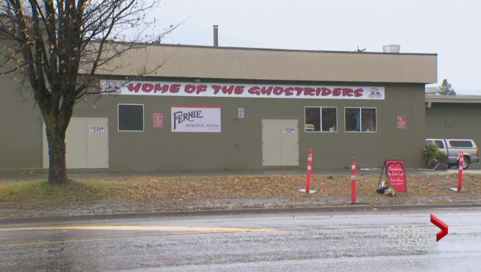 Fernie Memorial Arena, where three people were killed in an ammonia leak in October 2017.