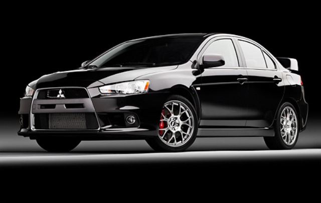 Police are looking for a stolen 2008 Black Mitsubishi Lancer that was involved in a hit and run with an OPP cruiser.