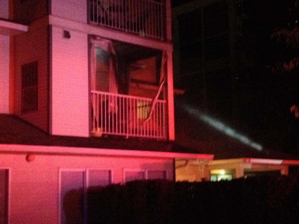 Sprinklers on the balcony keep Penticton apartment fire from spreading - image