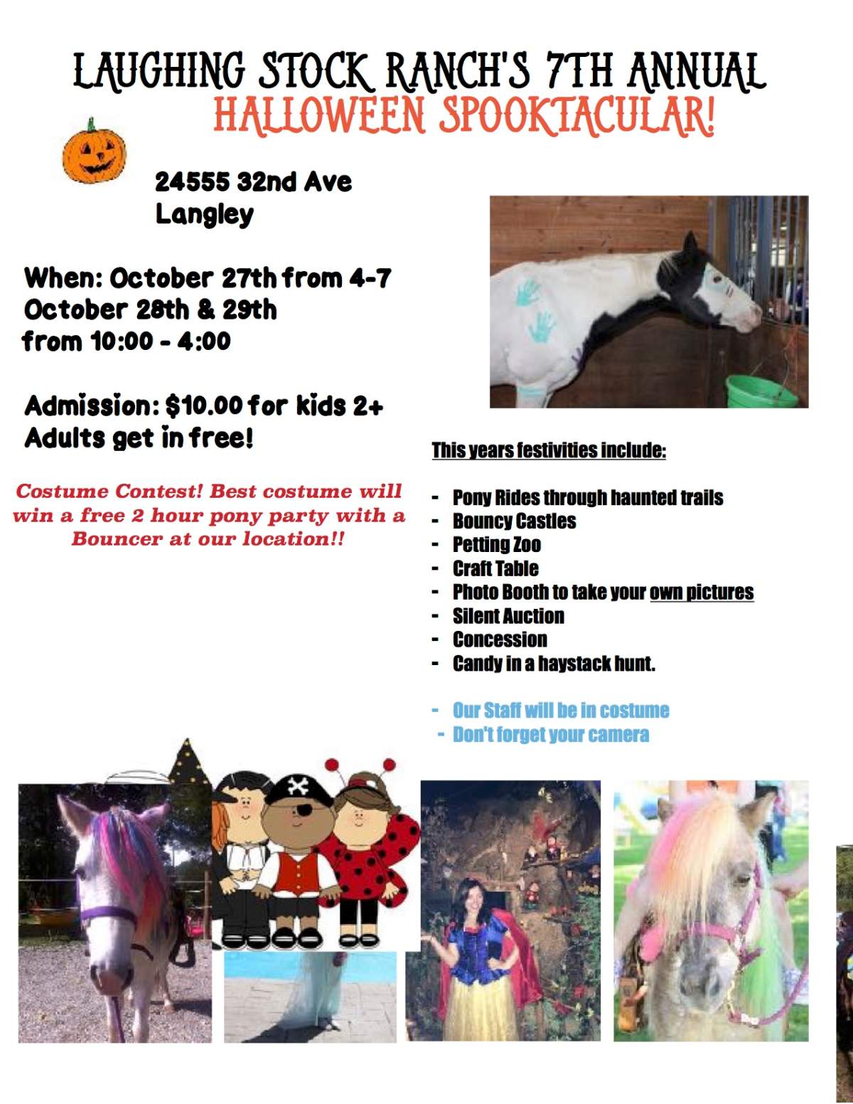 Halloween Spooktacular @ Laughing Stock Ranch - image