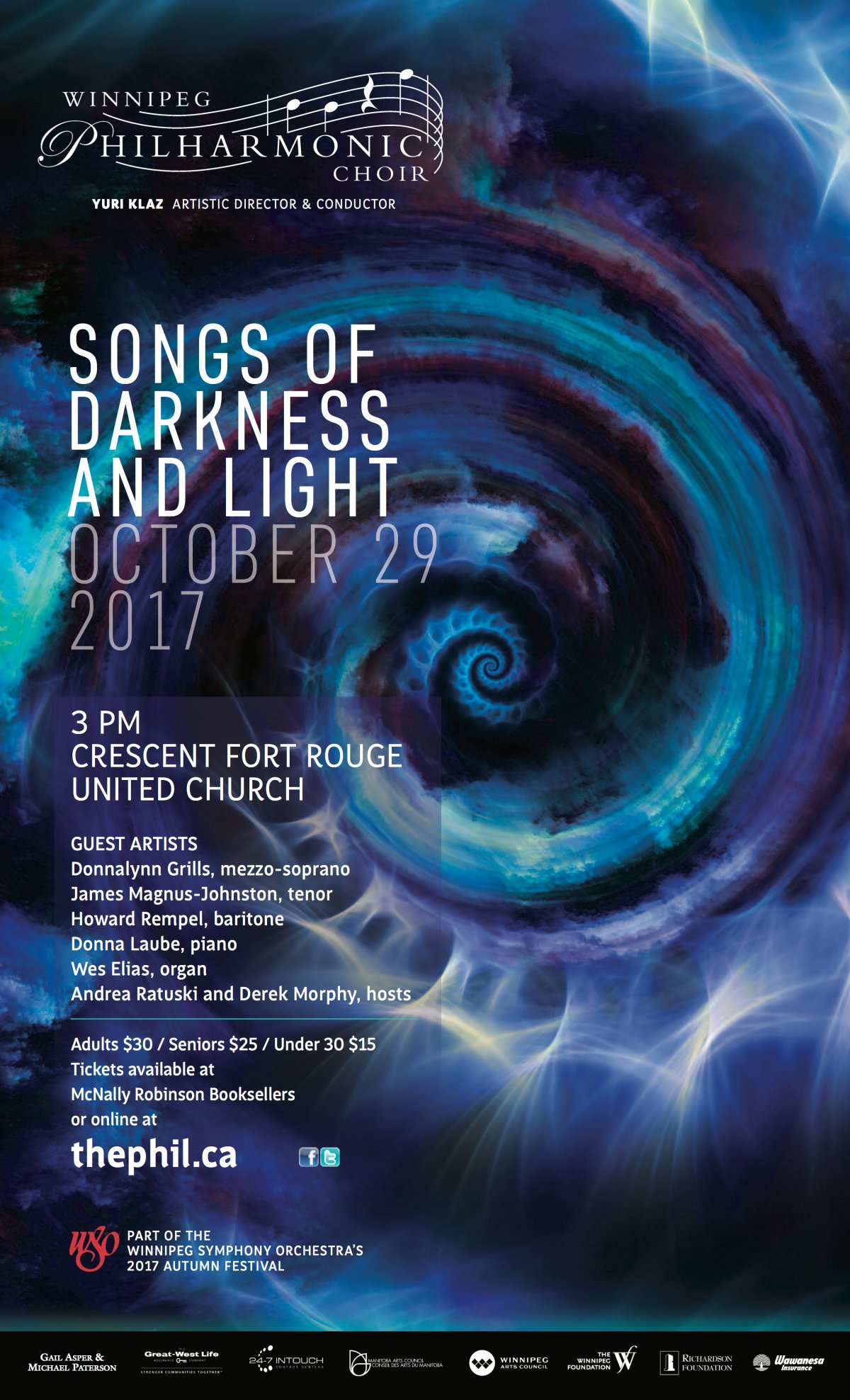 Winnipeg Philharmonic Choir: Songs of Darkness & Light - image