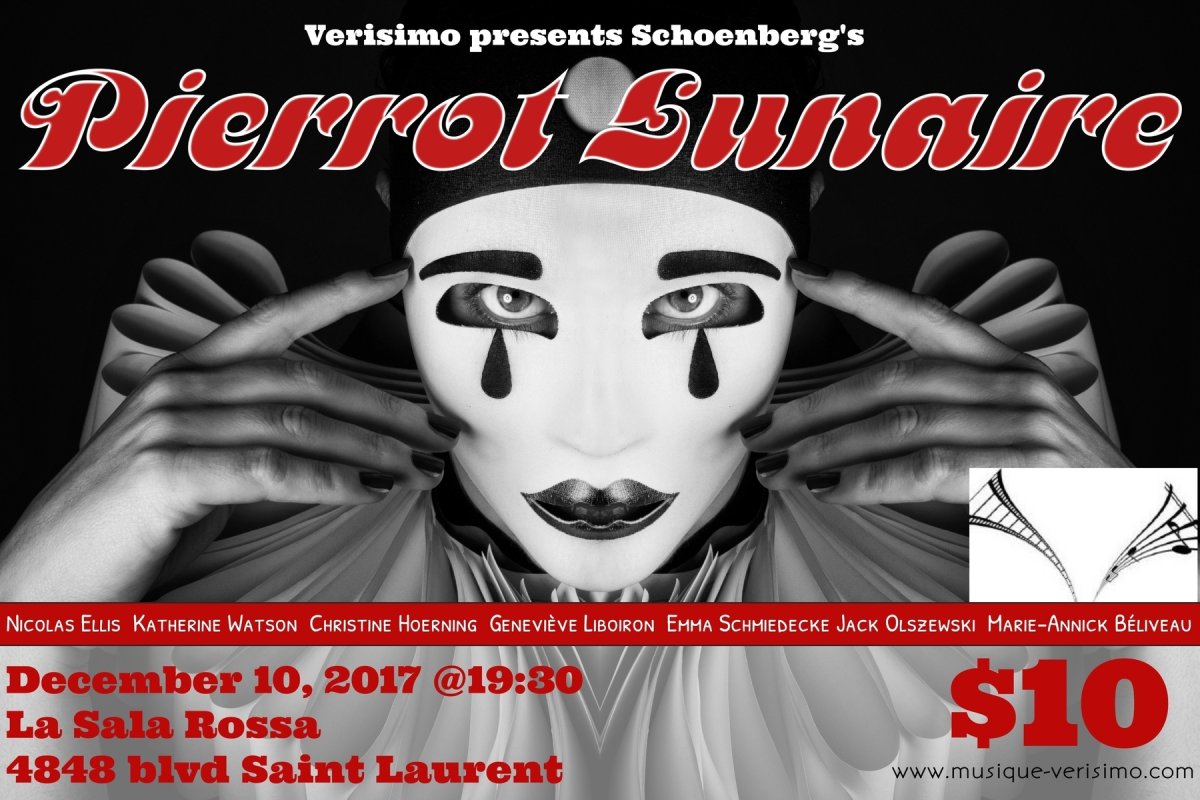 Verisimo presents: Pierrot Lunaire - image