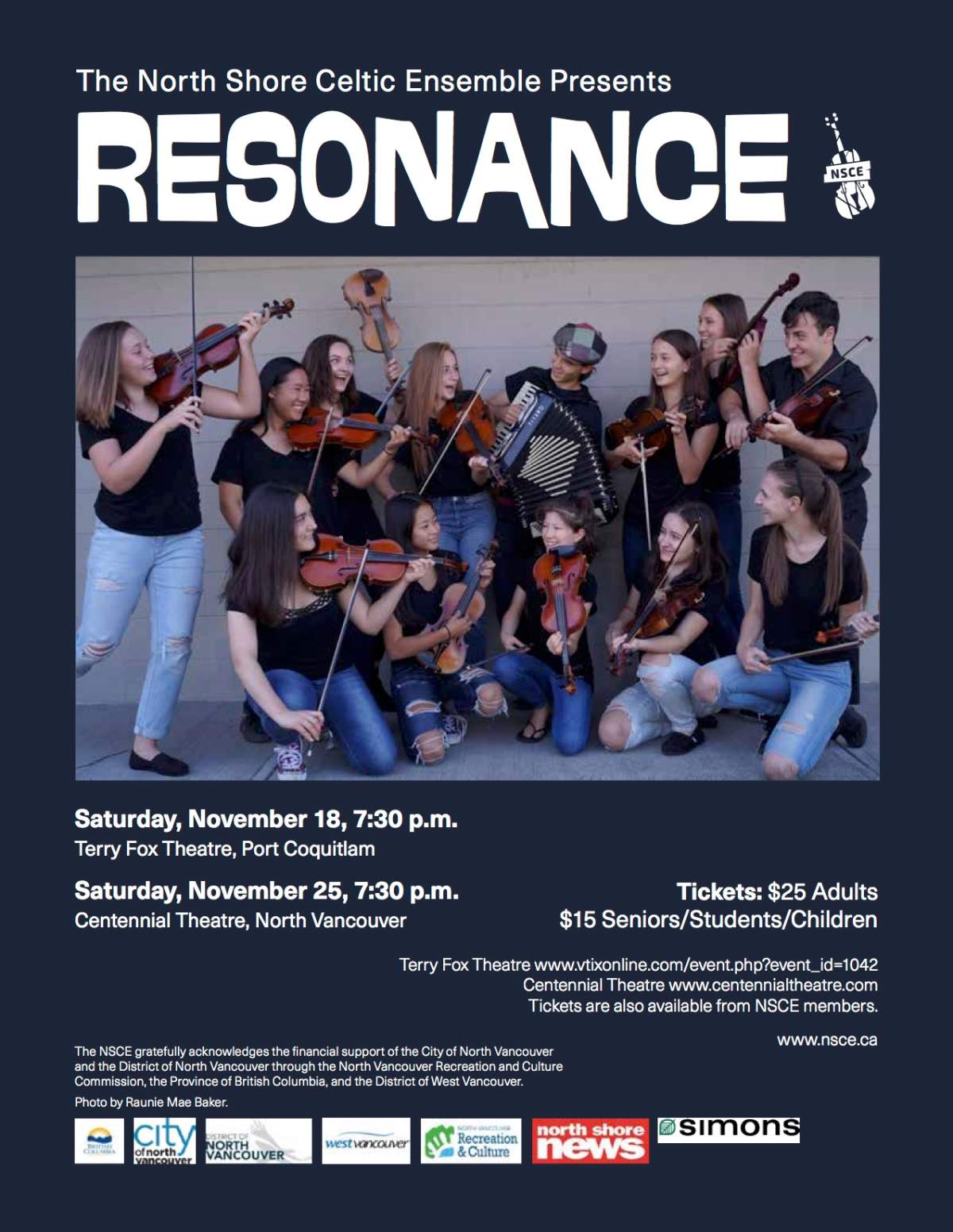 The North Shore Celtic Ensemble presents ‘Resonance’ - image