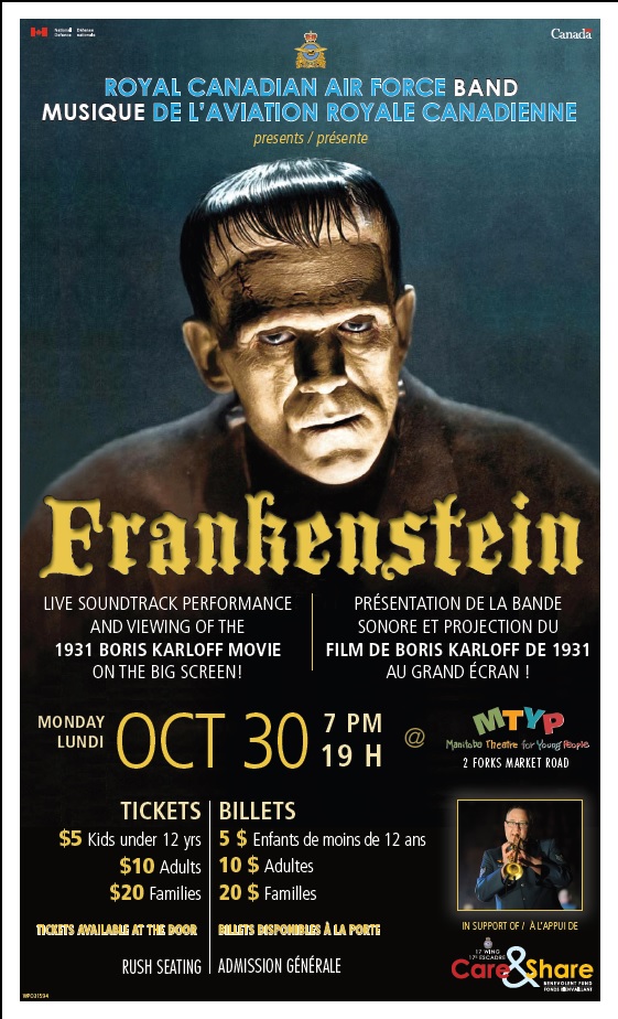 The Royal Canadian Air Force Band Presents Frankenstein! - image